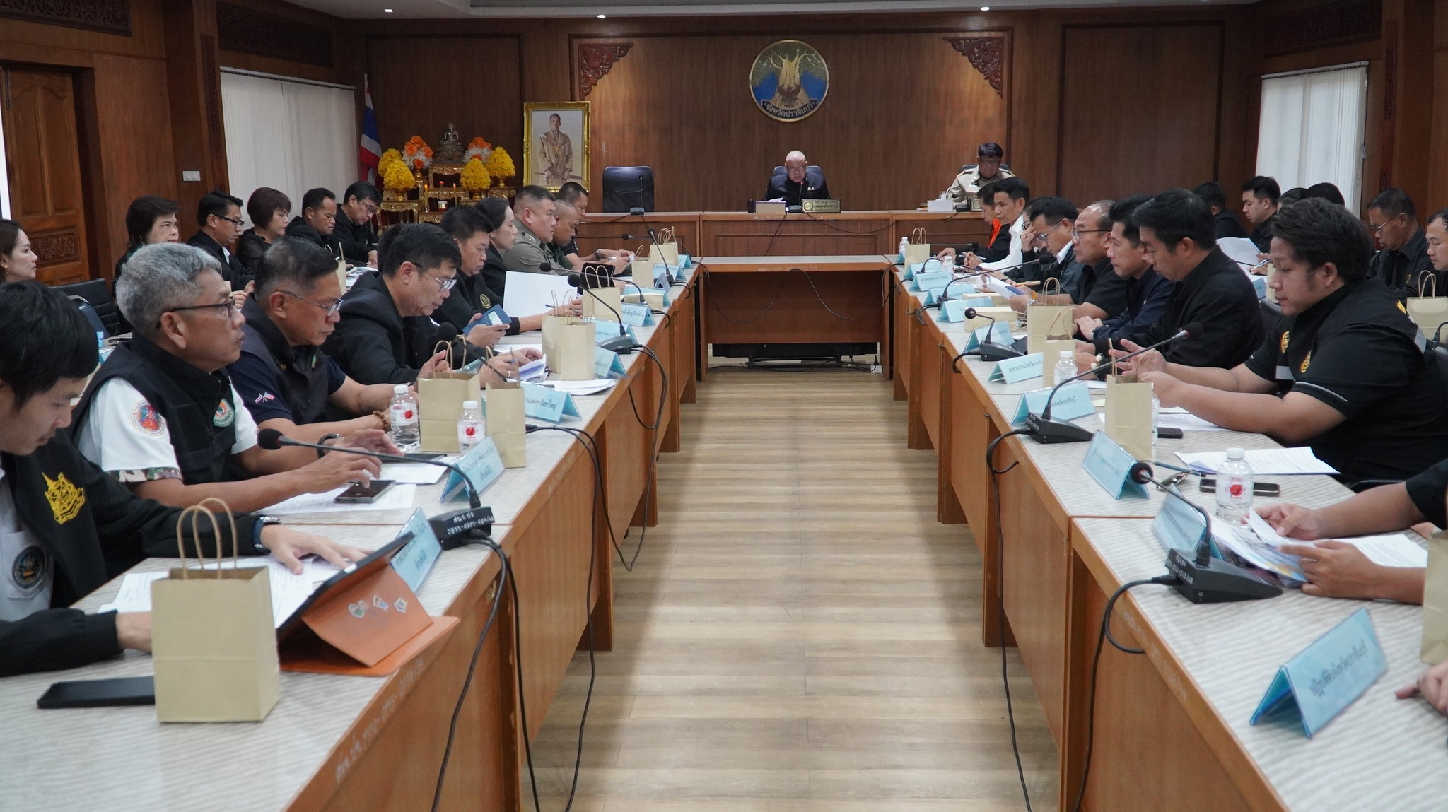 title - วันอังคารที่ 16 ธันวาคม 2568 เวลา 14.00 น. นายวิทูล ประดิษฐบุญ ปฏิรูปที่ดินจังหวัดปราจีนบุรี เข้าร่วมประชุม เตรียมการป้องกันและแก้ไขปัญหาไฟป่า หมอกควัน และฝุ่นละอองขนาดเล็ก (PM2.5) จังหวัดปราจีนบุรี ปี 2568-2569 ครั้งที่ 2